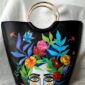 Hand-painted-bag-multicolored_decoration-one_of_a-kind-unique-bucket-flowers_hand-made_pattern_unique_gift-sicilian_fashion-painted_accessoires