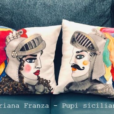 hand-painted_cushions-sicilian-puppets-marionette_theater-charlemagne-sicilian-folklore-sicily_sicilian_traditions-legends-souvenirs_sicilian-cushions_handpainted-homedecor_design-gift_for_home