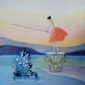 corinthian-capital-dancer-lake-surrealist-painting-dream-symbolism