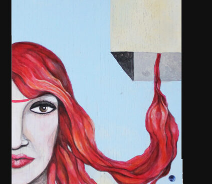 chinese_boxes-surrealist painting-woman-memories-moving-homeland-roots-changes-new-life