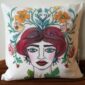 hand_painted_cushion-modern_moor_head-grottesque-vienna-jugendstil-flowers-hand_painted-unique_gift-home_decor-sicily-austria-original_pillow_case