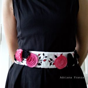 Rose - cintura dipinta