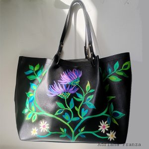 handpainted-bag-colorful-floral-motif-flowers-handbag-hand-painted-tote-bag-black-handbag-with-decoration