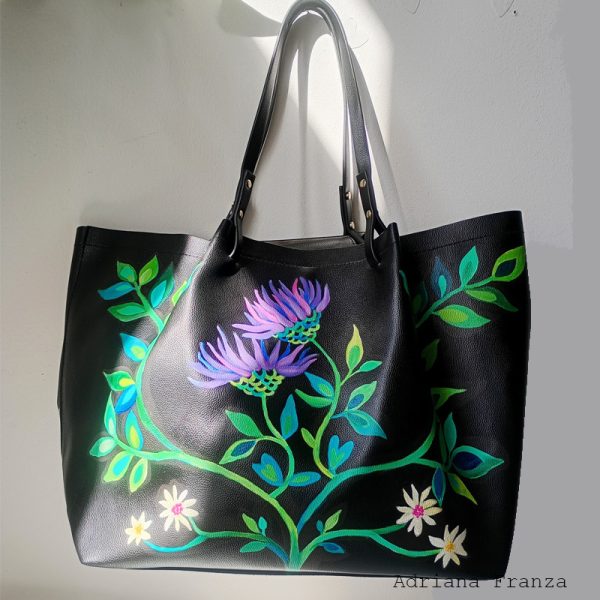 borsa_dipinta.borsa-decorata-a-mano pezzo-unico regali-per-lei-accessori-colorati_regalo-per-donna-borsa-ufficio-università-tote-bag