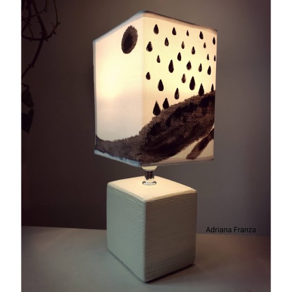 River- hand-painted_lampshade