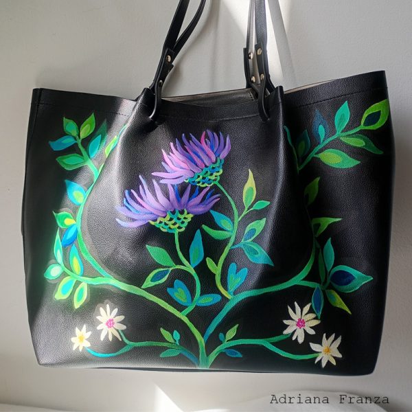 borsa_dipinta.borsa-decorata-a-mano pezzo-unico regali-per-lei-accessori-colorati_regalo-per-donna-borsa-ufficio-università-tote-bag