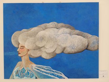 aria-nuvole-quadro-blu