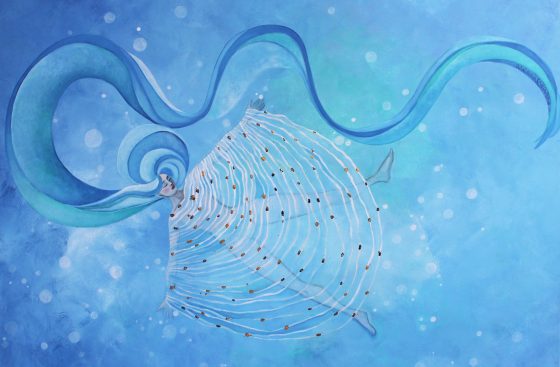 water-wave-blue-painting
