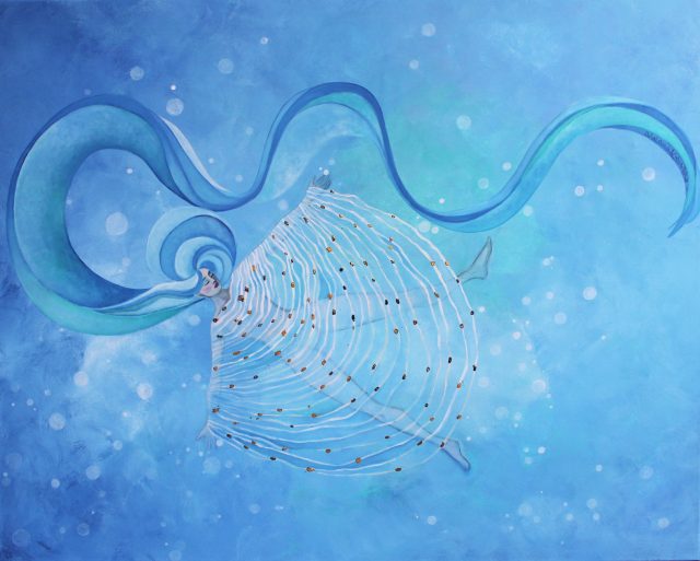 water-wave-blue-painting