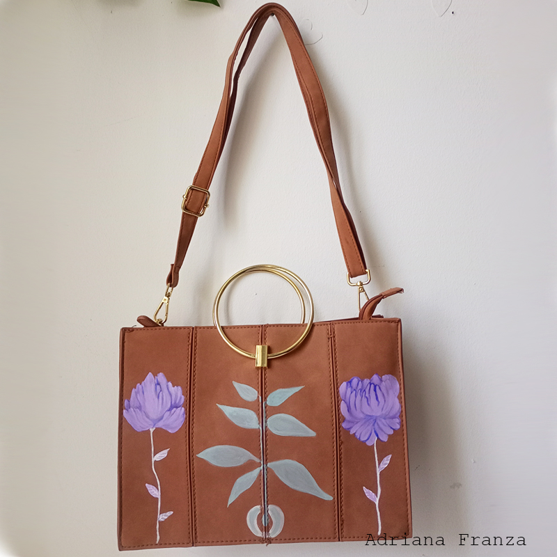 borsa-beige-dipinta-tracolla-manici-tondi