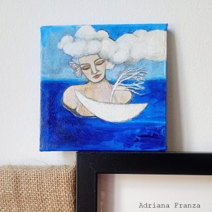 island-adriana-franza-vienna-artistic-gift-island-mini-painting-small-artwork-sea-romantic-sicily