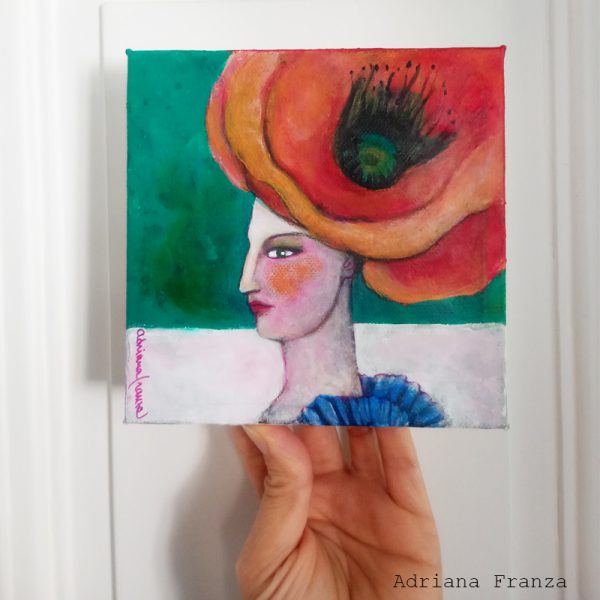 latte-mini-painting--poppy-flower-gift-vienna