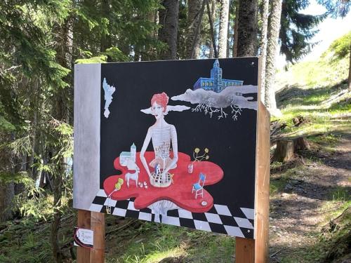 Mostra  "JOURNEY" di Adriana Franza. Kunstwanderweg sul monte Asitz (Leogang, Austria) 26 GIUGNO - 16 OTTOBRE 2022